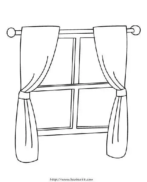 窗户简笔画 窗户简笔画简单又漂亮