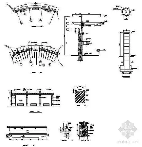 分享木质弧形花架su资料下载