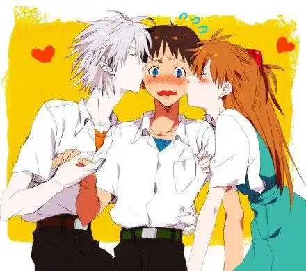 情侣头像明日香碇真嗣情侣头像