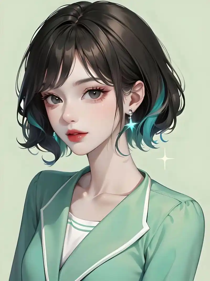 星座系列|踏实稳健的金牛座|女生绿色系头像 7515金牛座(4.