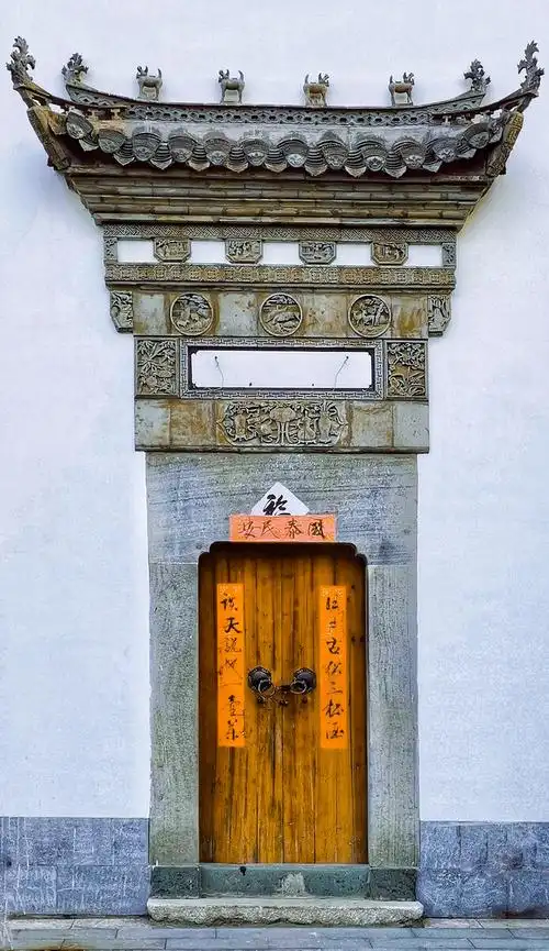 徽派户门