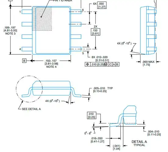 lm2904bidr运算放大器中文资料规格书pdf数据手册引脚图图片参数功能