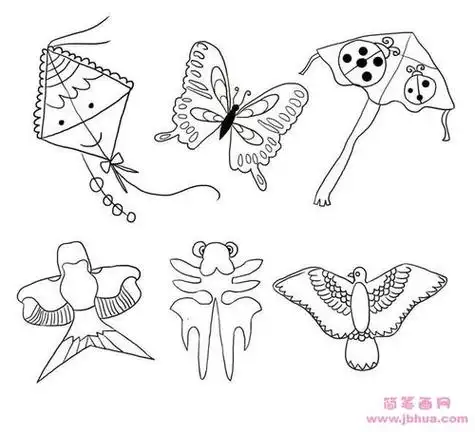 风筝的简笔画(风筝的简笔画怎么画又简单又漂亮)_竞价网