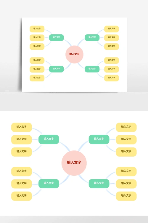 思维导图模板