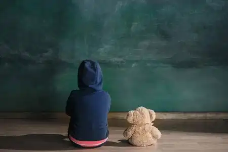 自闭症儿童的概念图片-自闭症儿童的概念素材-自闭症儿童的概念插画-