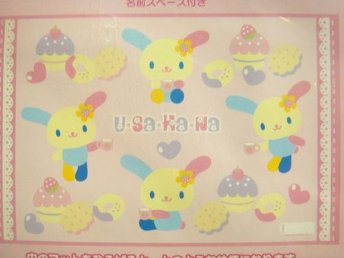 u.sa.ha.na.(米花兔) 海灘蓆/野餐墊/1人用/ 附收納袋 日本製