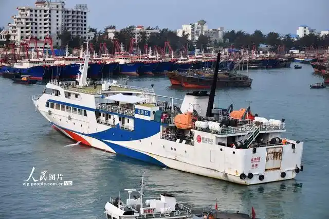 广西北海:繁忙的港湾