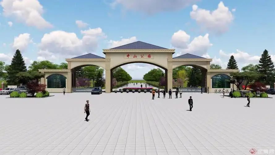 公园大门-利拓风景园林设计工作室