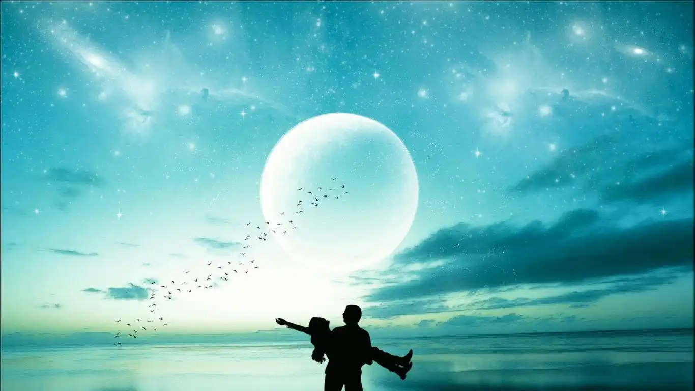 浪漫小清新爱情高清桌面壁纸