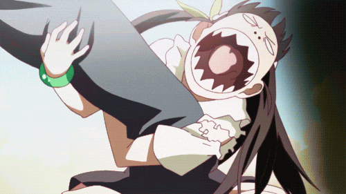 「搞笑gif动图」熊孩子你这招太狠了,肯定是你爸教的!