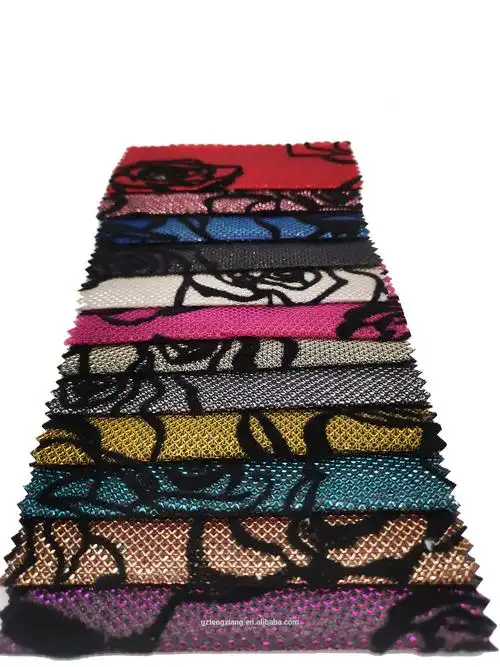 pu皮革乙烯基人造革印花处理rexine鞋革在中国制造