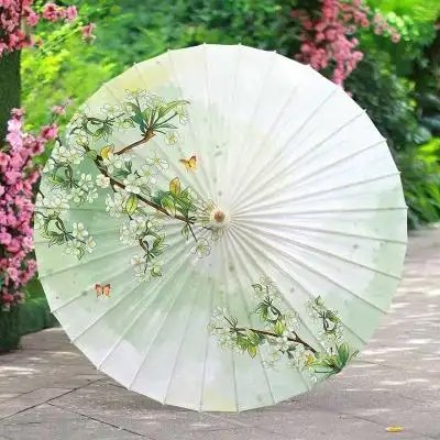 油纸伞古风女防雨防晒古典传统江南中国风实用舞蹈装饰20古装伞油纸伞