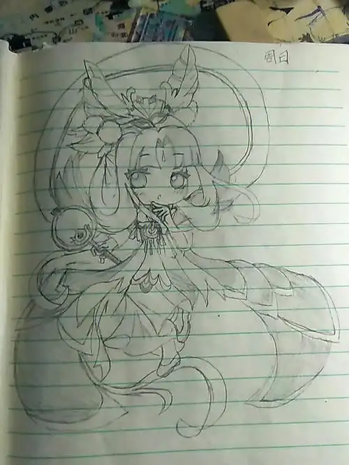 王者荣耀英雄绘画