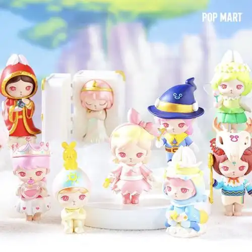 popmart泡泡玛特bunny魔法世界系列确认款盲盒公仔手办一整套娃娃