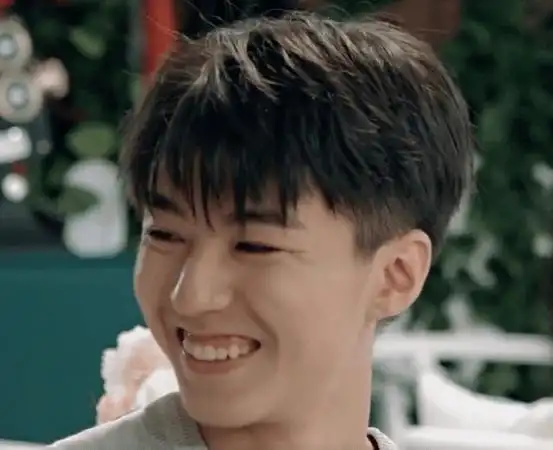 王俊凯上嘴唇太薄的原因,一笑起来上嘴唇就"隐身",再加上牙齿也比较