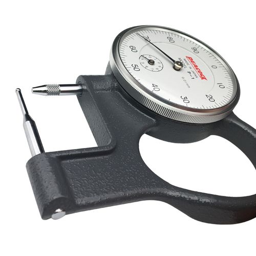 日本孔雀牌peacock测厚仪p-1尖头厚度精度0.01mm测厚测厚仪