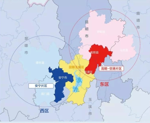 随着云南滇中新区的强势赋能,再加上昆明空港经济区的推动,这无疑让"