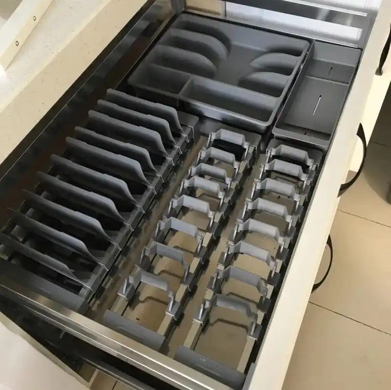 实用拉篮巧利用告别凌乱无序厨房