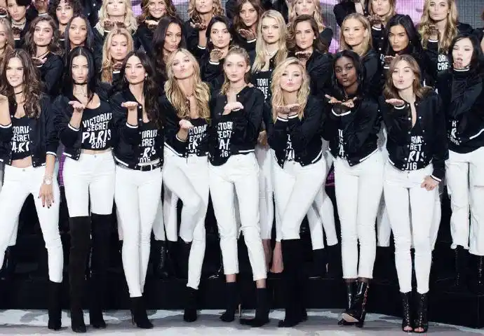 2016维多利亚的秘密唯美超模首次集体合影图片