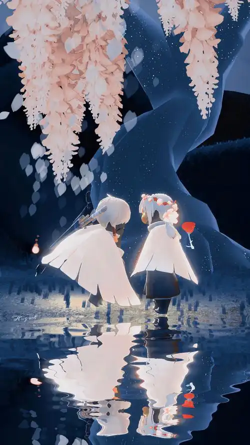 在你身边,你在身边@sky远 #光遇壁纸 #光遇花憩节 #正 - 抖音