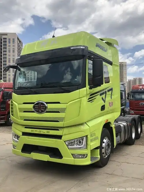 一汽解放 j7重卡 550马力 6x4牵引车(ca4250p77k25t1e5)49.