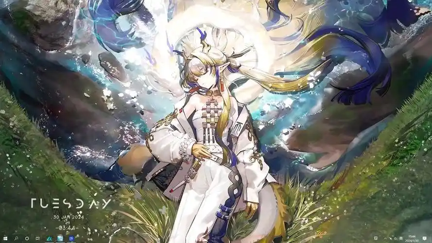 【明日方舟/arknights/4k】黍broomcorn moillet4k动态壁纸