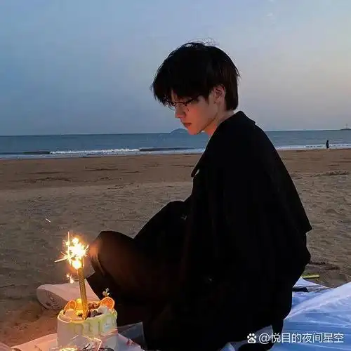 帅气背景男头像