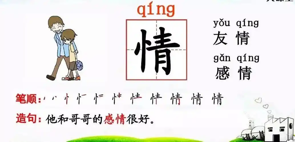 一年级语文下册第一单元汇总知识点图文解读