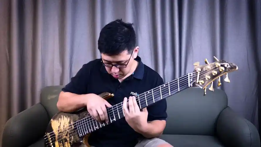 七弦贝斯独奏jeanbaudinvanishing7stringsbasssolocover