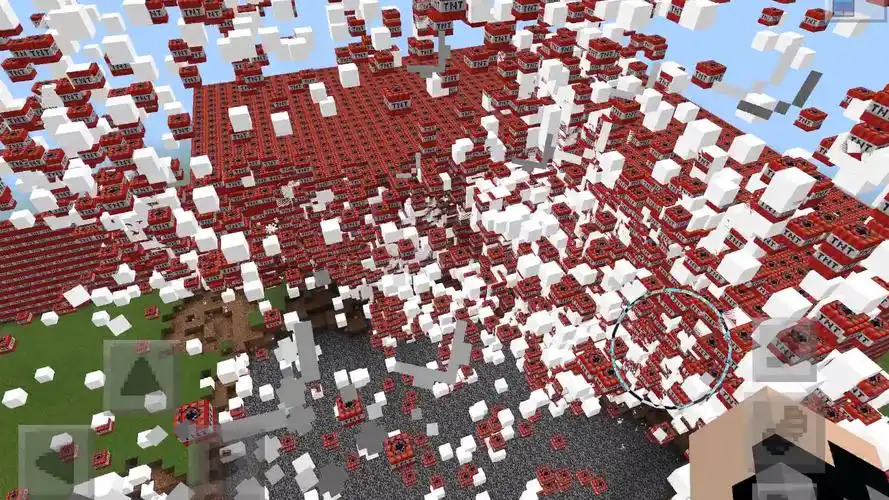 我的世界tnt爆炸