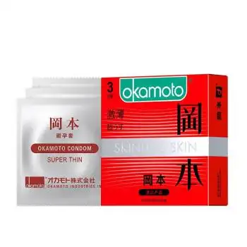 日本冈本避孕套薄透薄系列组合装安全套男用计生情趣性用品套套 激薄3
