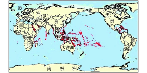 中国珊瑚礁资源状况及其药用研究调查__珊瑚礁资源与生态功能 近海