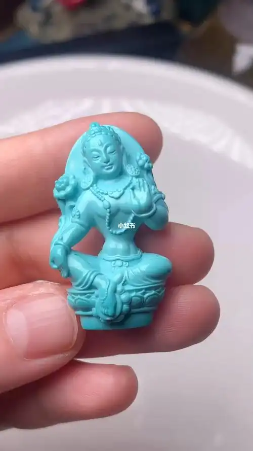 绿度母佛像名家雕刻