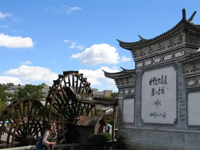 云南丽江古城风景区照片,名胜古迹-回车桌面