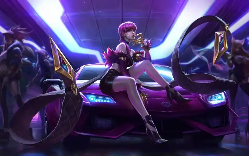 【皮肤秀】kda - 伊芙琳