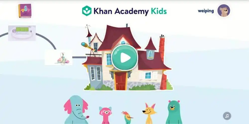 khan academy kids它是免费的!而且没广告!
