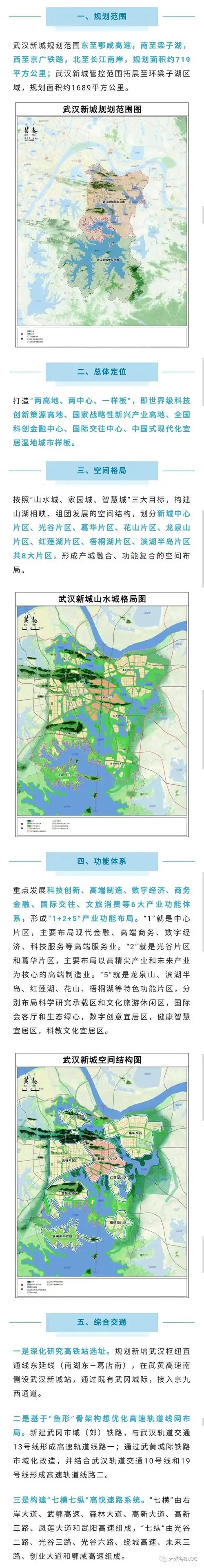 武汉新城规划正式发布