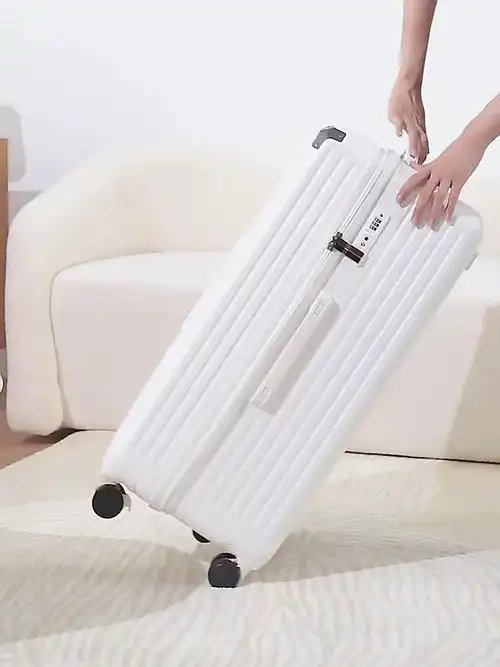 跨境高端行李箱大容量拉杆箱五轮带刹车万向轮30寸超大容量加厚-阿里