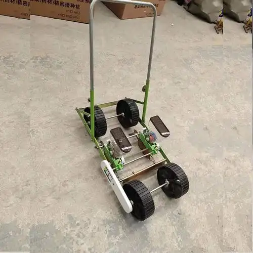 汽油自走式芹菜播种机 花卉草坪点播机 柴胡黄芩精播机