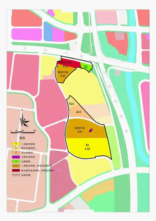 广州市黄埔区人民政府关于萝岗社区大塱村旧村改造实施方案的批复
