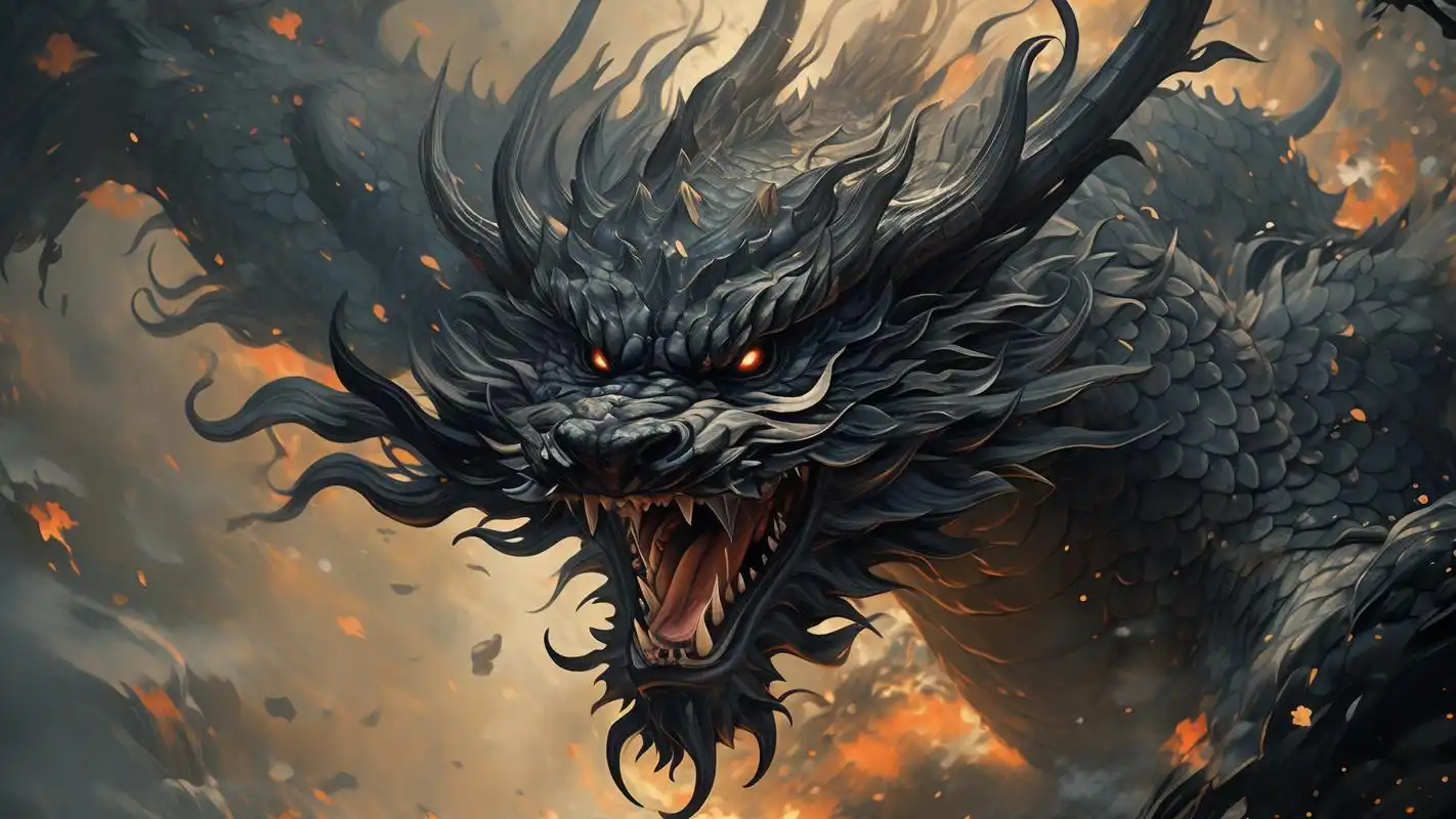 这组黑龙壁纸绝对能满足你的需求!