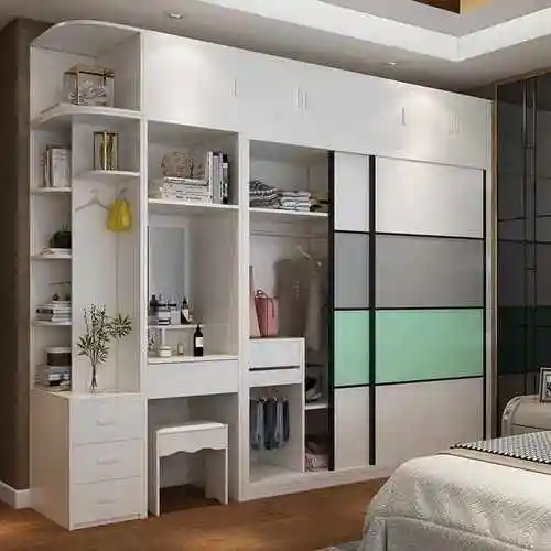 热销组合柜子卧室实木板式