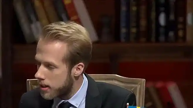 瑞典张维发言,分享打猎文化,慢动作让全场爆笑-影视综视频-搜狐视频