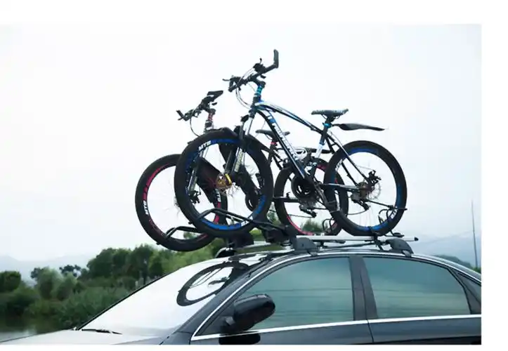 轿车suv汽车自行车架通用车顶自行车架行李架车载自行车架单车598