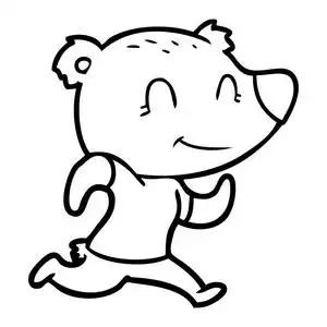 手绘卡通奔跑图片-手绘卡通奔跑素材-手绘卡通奔跑插画-摄图新视界