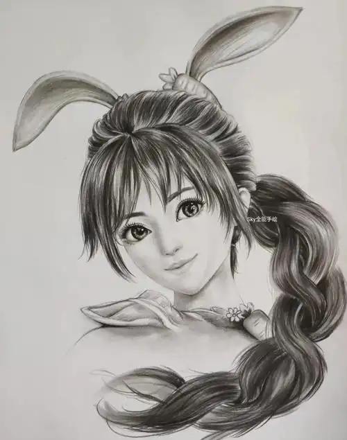 斗罗大陆素描画