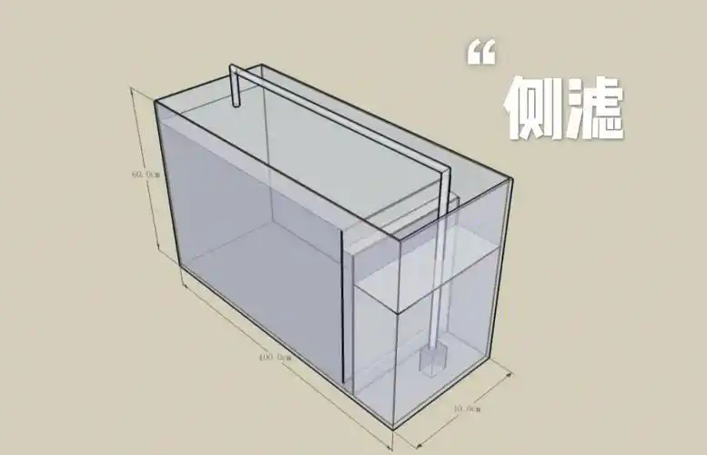 一,侧 滤内部容积比较大,因此生化处理能力比较强,但在鱼缸内占用空间