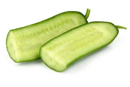 黄瓜切片的堆栈图片