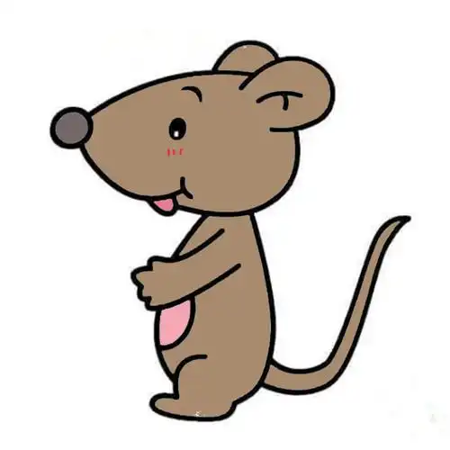 简笔画小老鼠的画法 简笔画小老鼠的画法步骤