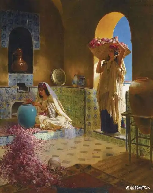 艺术名画|鲁道夫·恩斯特油画作品欣赏